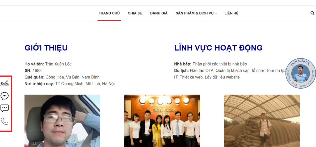 Chia sẻ code chèn biểu tượng hỗ trợ trực tuyến html