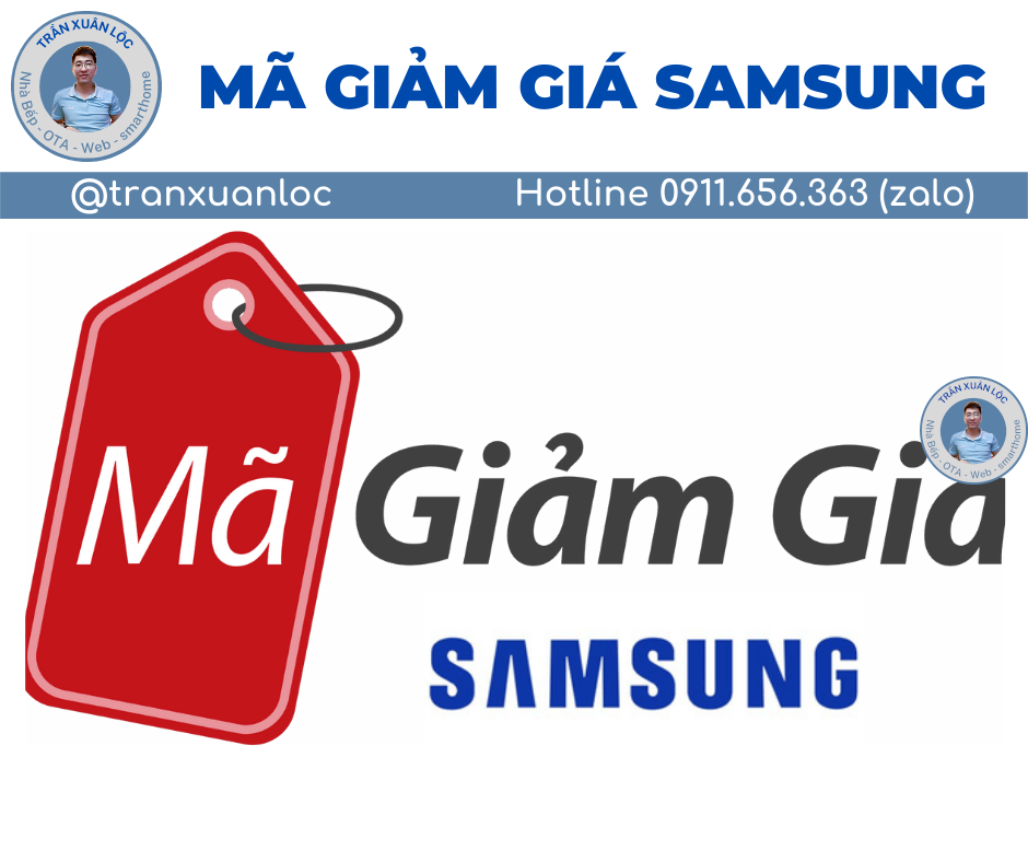 Txl Ma Giam Gia Samsung Moi Nhat Cap Nhat