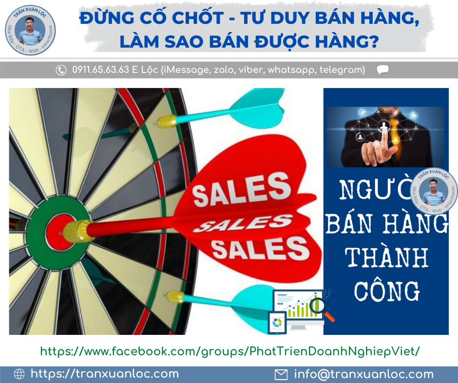 Dung Co Chot Tu Duy Ban Hang Lam Sao Ban Duoc Hang Can Duoc Thay Doi Cover