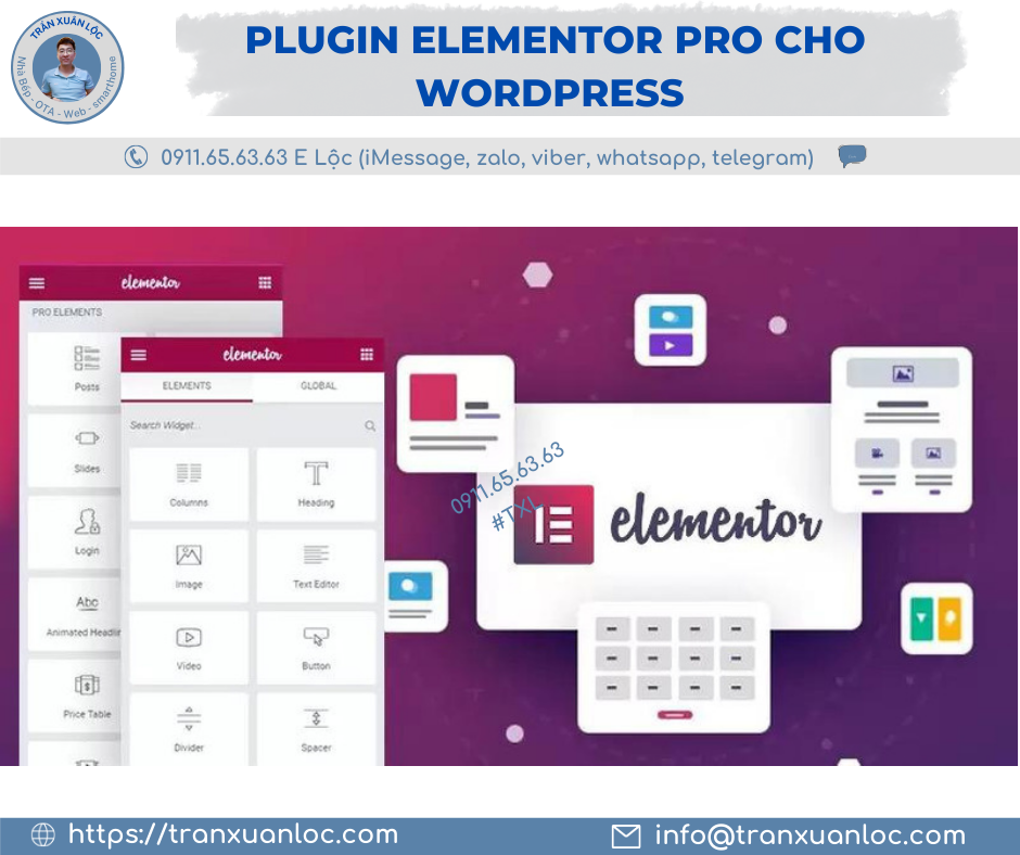 Txl Dang Bai Plugin Elementor Pro Cho Wordpress