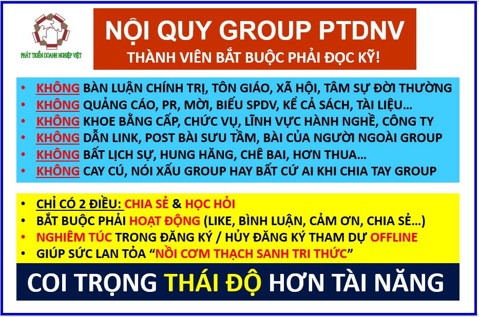 Group Ptdnv Hoat Dong Nhat Quan Su Menh La Nang Tam Va Phat Trien Cho Doanh Nghiep Viet Quydinh
