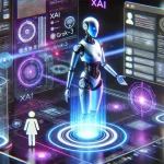 Dallye 2025 02 21 22.34.15 A Futuristic Ai Chatbot Concept Inspired By Xai Grok 3 Set Within A High Tech Social Media Interface. The Scene Features A Sleek Glowing Ai Entity I 1000x600 1